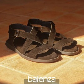 کفش چرم طبیعی مردانه تابستانی مدل دی دو مشکی هورس D2