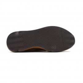 کفش چرم طبیعی مردانه اسپرت مدل بی پنجاه عسلی B50