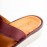صندل طبی چرم طبیعی زنانه مدل کمند زرشکی kamand
