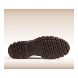 نیم بوت چرم طبیعی مردانه مدل کادیلاک مشکی kadilak