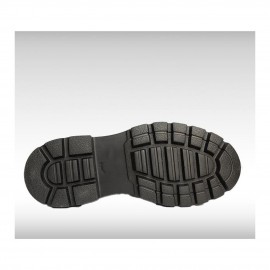 نیم بوت چرم طبیعی مردانه مدل بیگ وان مشکی big 1