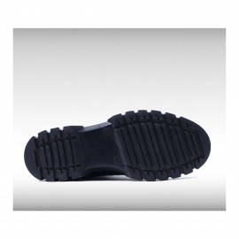 نیم بوت چرم طبیعی مردانه مدل ام 30 مشکی M30