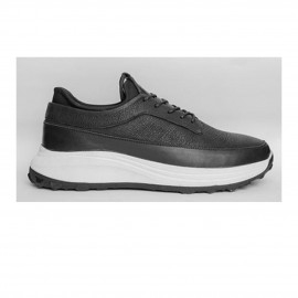 کفش چرم طبیعی مردانه اسپرت مدل یوز مشکی Use