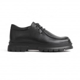 کفش چرم طبیعی مردانه مدل ال 30 کادیلاک مشکی L30