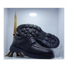 کفش چرم طبیعی مردانه مجلسی مدل بریشکا مشکی berishka