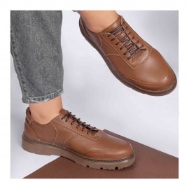 کفش چرم طبیعی اسپورت طبی مردانه کد 538 ویزون