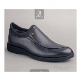 کفش چرم طبیعی مردانه مجلسی مدل سی 20 مشکی C20