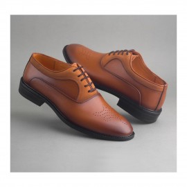 کفش چرم طبیعی مردانه مجلسی مدل زد 70 عسلی Z70