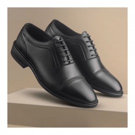 کفش چرم طبیعی مردانه مجلسی مدل زد 60 مشکی Z60