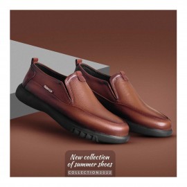 کفش چرم طبیعی مردانه مدل سی 1 عسلی C1