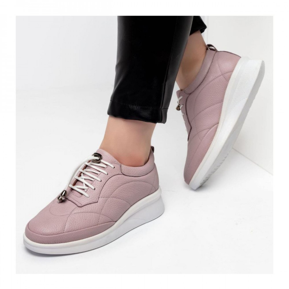 کفش چرم طبیعی اسپورت زنانه مدل وانیا یاسی vania