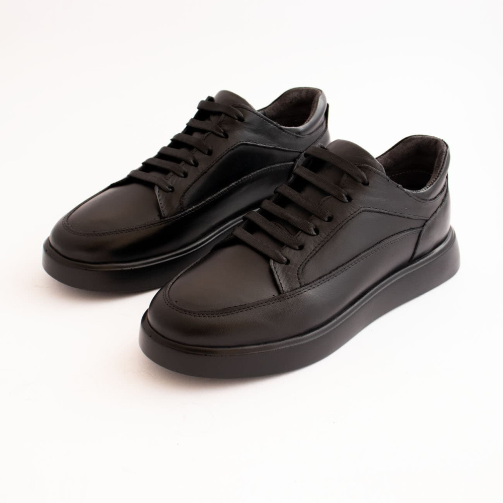 کفش چرم طبیعی اسپورت مدل ونس کا 20 مشکی Vans k20