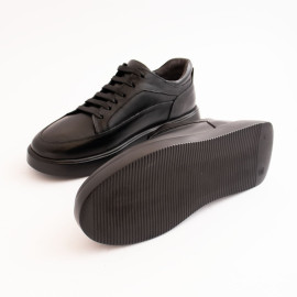 کفش چرم طبیعی اسپورت مدل ونس کا 20 مشکی Vans k20