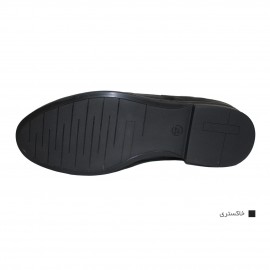 نیم بوت زنانه چرم طبیعی خاکستری مدل رونیکا 