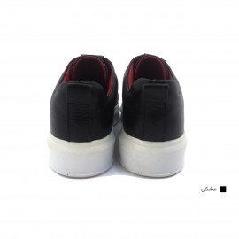  کفش اسپورت چرم طبیعی زنانه مدل مارین مشکی Marian