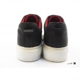  کفش اسپورت چرم طبیعی زنانه مدل مارین طوسی Marian