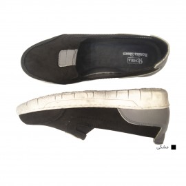 زنانه چرم طبیعی مشکی مدل مارین