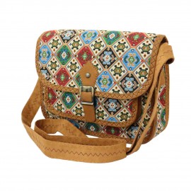 کیف زنانه سنتی دوشی عسلی