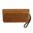کیف پول چرم طبیعی گیپوری خردلی