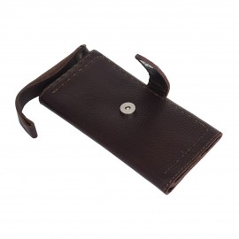 کیف پول چرم طبیعی دستدوز