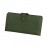 کیف پول چرم طبیعی سبز
