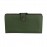 کیف پول چرم طبیعی سبز
