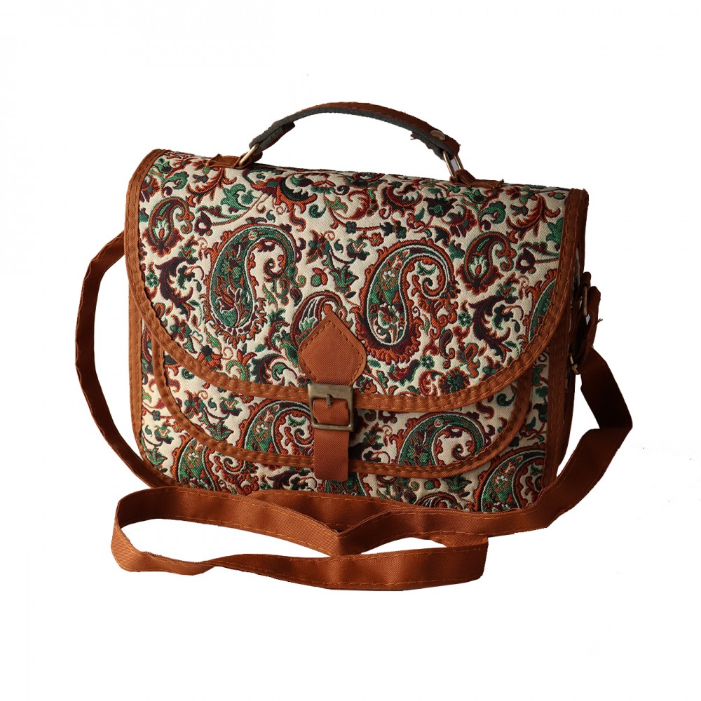 کیف سنتی زنانه دستی و دوشی مدل پردیس pardis