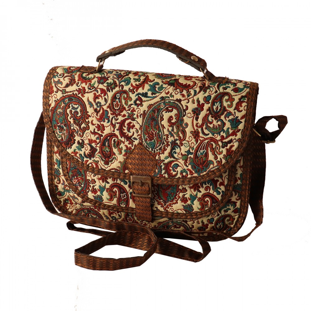 کیف سنتی زنانه دستی و دوشی مدل پرند parand