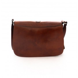 کیف چرم طبیعی زنانه دوشی مدل شرمین عسلی sharmin