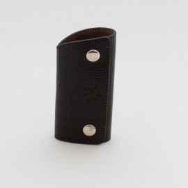 ست کیف و کمربند چرم طبیعی نوین مردانه قهوه‌ای