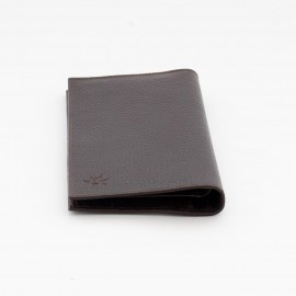 ست کیف و کمربند چرم طبیعی نوین مردانه قهوه‌ای