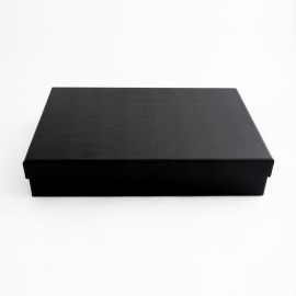 ست کیف و کمربند چرم طبیعی طرح فلوتر مردانه مشکی کد 104