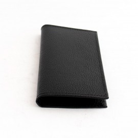 ست کیف و کمربند چرم طبیعی طرح فلوتر مردانه مشکی کد 104