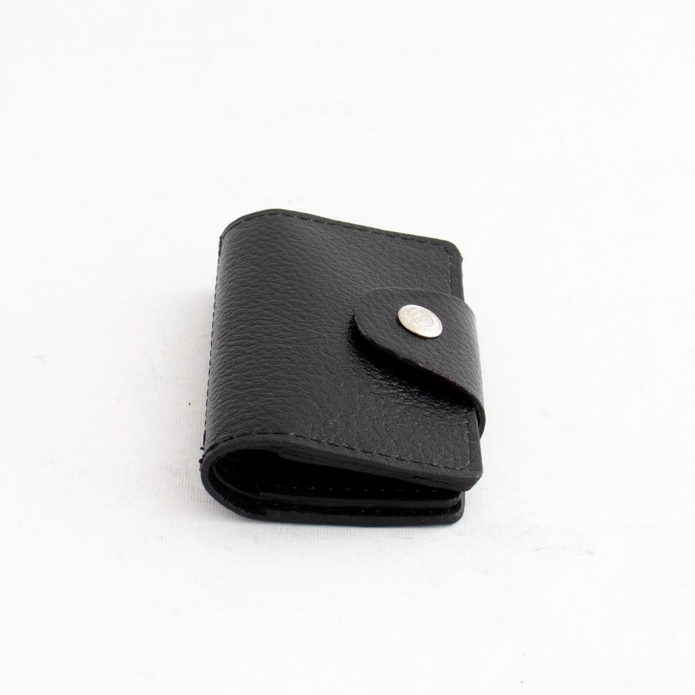 جاکارتی چرم طبیعی طرح فلوتر مشکی کد 141