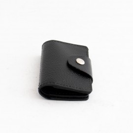 جاکارتی چرم طبیعی طرح فلوتر مشکی کد 141