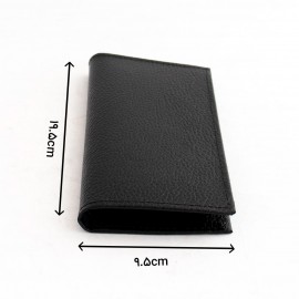 ست کیف و کمربند چرم طبیعی طرح فلوتر مردانه مشکی کد 104