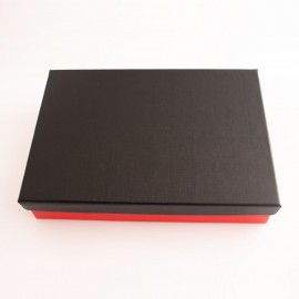 ست کیف و کمربند چرم طبیعی طرح نوپا مردانه مشکی کد 105