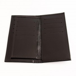 ست کیف و کمربند چرم طبیعی طرح نوپا مردانه مشکی کد 106