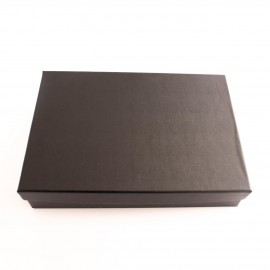 ست کیف و کمربند چرم طبیعی طرح نوپا مردانه مشکی کد 106