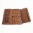 کیف چک چرم طبیعی طرح کروکودیل مردانه عسلی کد 203