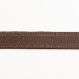 ست کیف و کمربند چرم طبیعی طرح کروکودیل مردانه قهوه ای -عسلی دو تکه کد 112