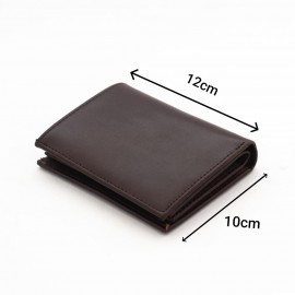 ست کیف و کمربند چرم طبیعی مردانه قهوه‌ای