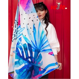 روسری طرح دار مدل ساحلی