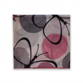 روسری طرح دار مدل پروانه