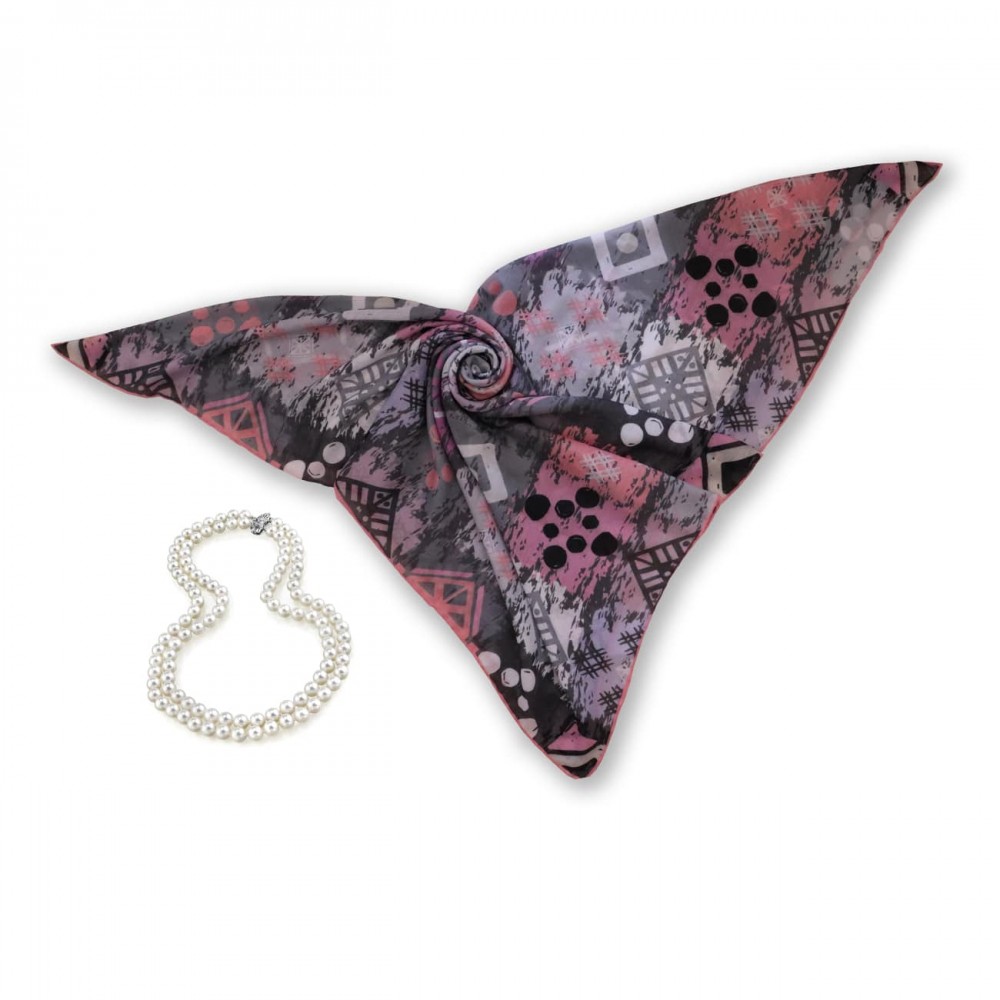 روسری طرح دار مدل ستاره