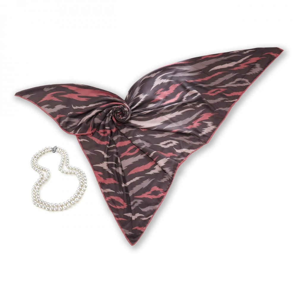 روسری طرح دار مدل رکسانا