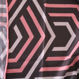 روسری طرح دار مدل ساینا