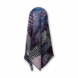 روسری طرح دار مدل پردیس