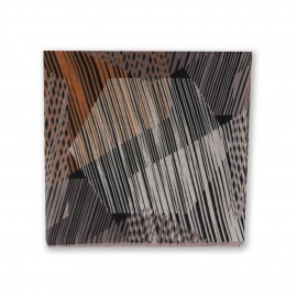 روسری طرح دار مدل دل آرا