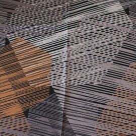 روسری طرح دار مدل دل آرا